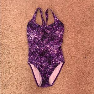 Speedo one piece bathing suit
